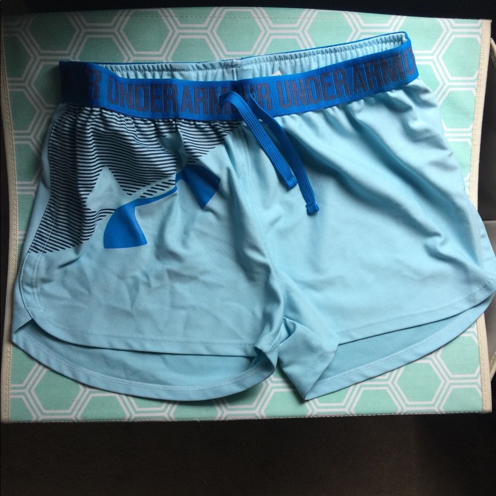 Blue Under Armour Running Shorts 👟💙